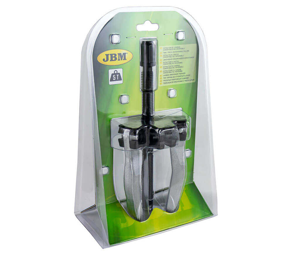 Extractor cu trei fălci reversibile JBM 52296 217x132mm photo 2
