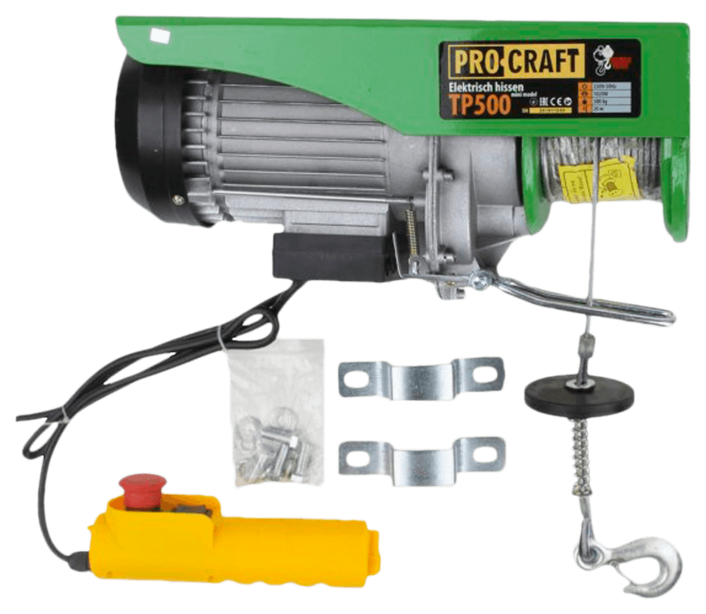 Troliu electric ProCraft TP500 500kg 12m photo