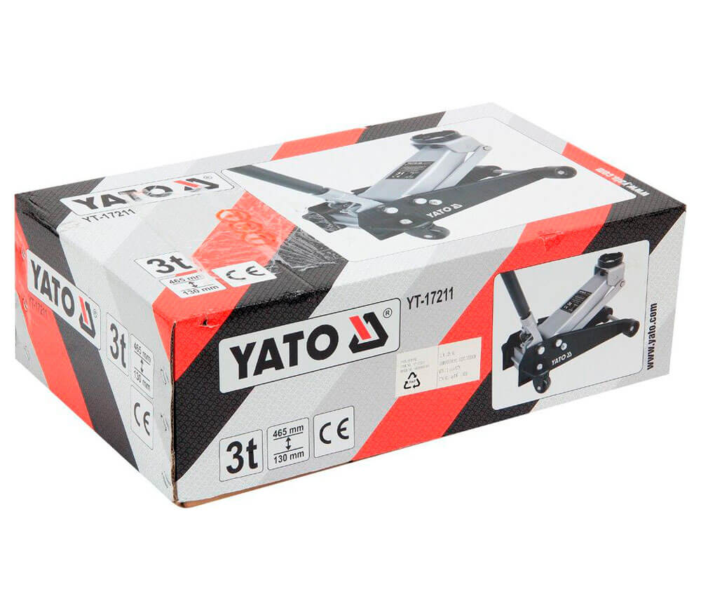Cric hidraulic tip crocodil YATO YT17211 130-465 mm 3T photo 3
