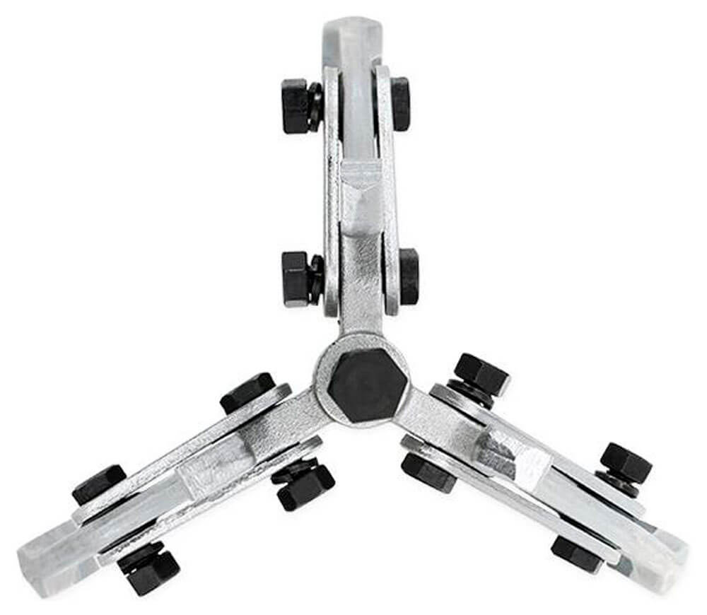 Extractor rulmenți cu trei fălci pivotante YATO YT2522 200mm photo 0