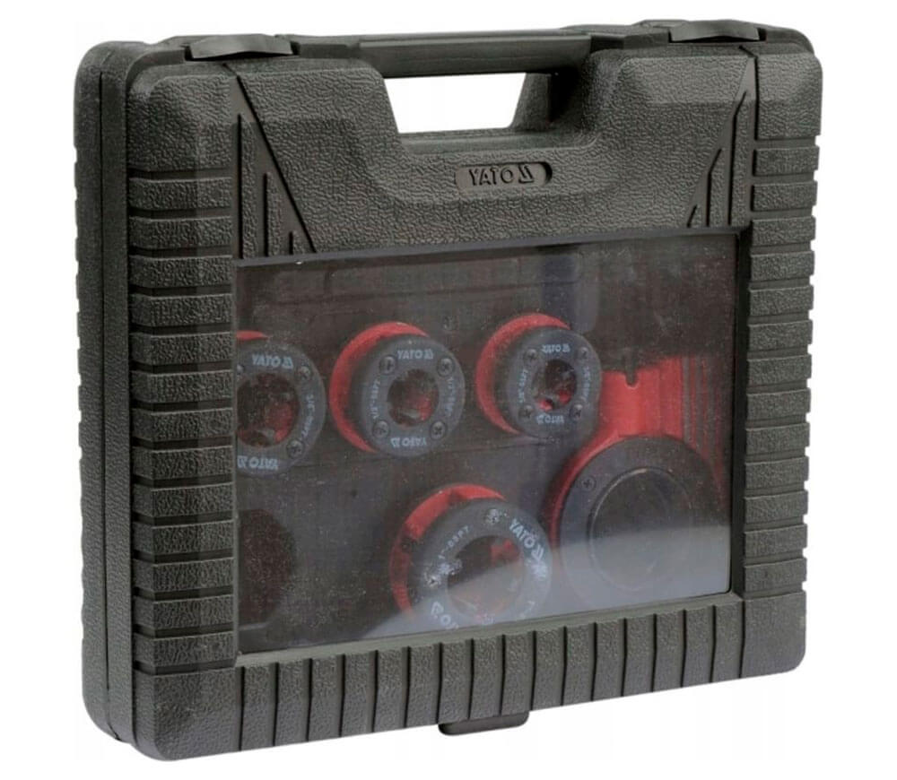 Set 7 filiere cu clichet YATO YT2900 1/4"-5/4" photo 1