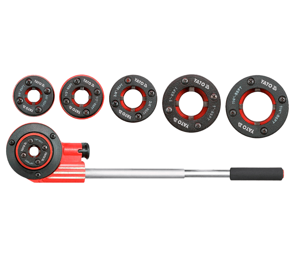 Set 7 filiere cu clichet YATO YT2900 1/4"-5/4" photo