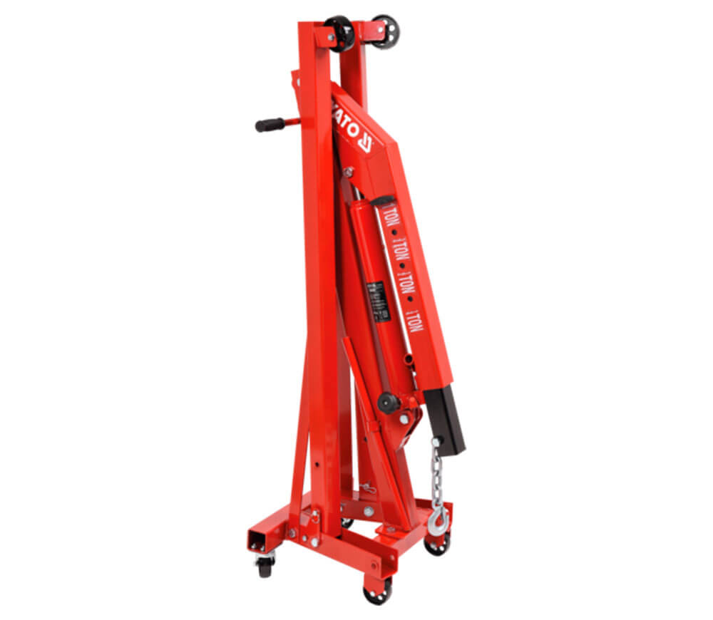 Macara hidraulică pentru atelier auto YATO YT55556 25-2100 mm 1T photo 0