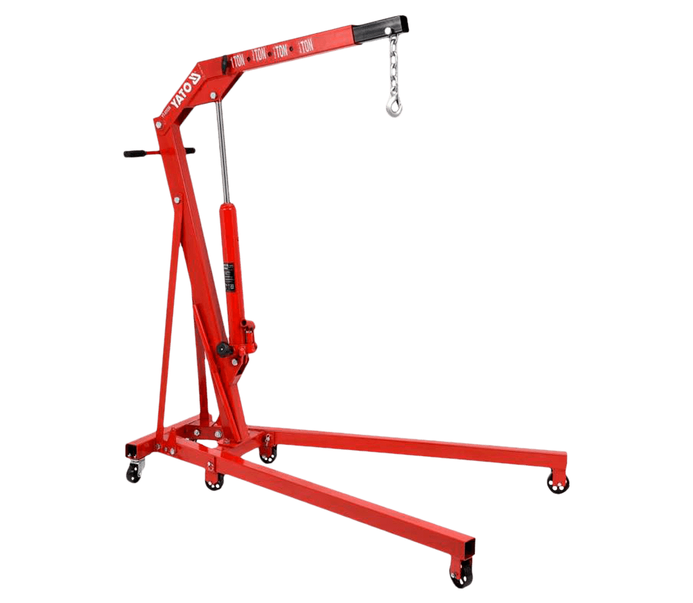 Macara hidraulică pentru atelier auto YATO YT55556 25-2100 mm 1T photo