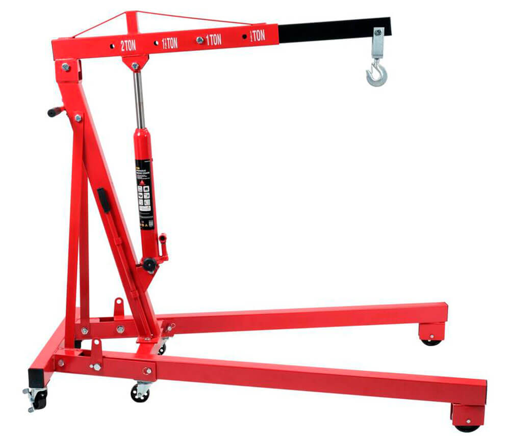Macara hidraulică pentru atelier auto YATO YT55557 25-2300 mm 2T photo 0