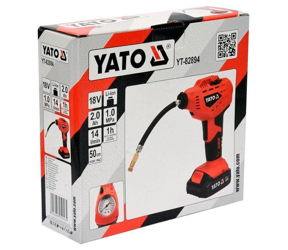 Compresor auto cu acumulator YATO YT82894 36w 10bar 14l/min photo 5