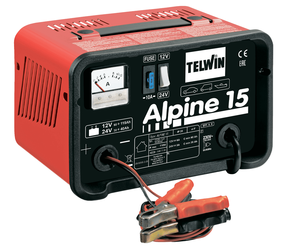 Зарядное устройство TELWIN ALPINE 15 9A 12-24В photo