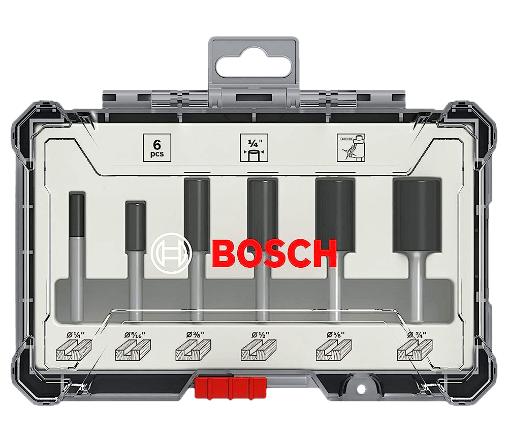 Set 6 freze pe lemn BOSCH 2607017467 Ø1/4" photo