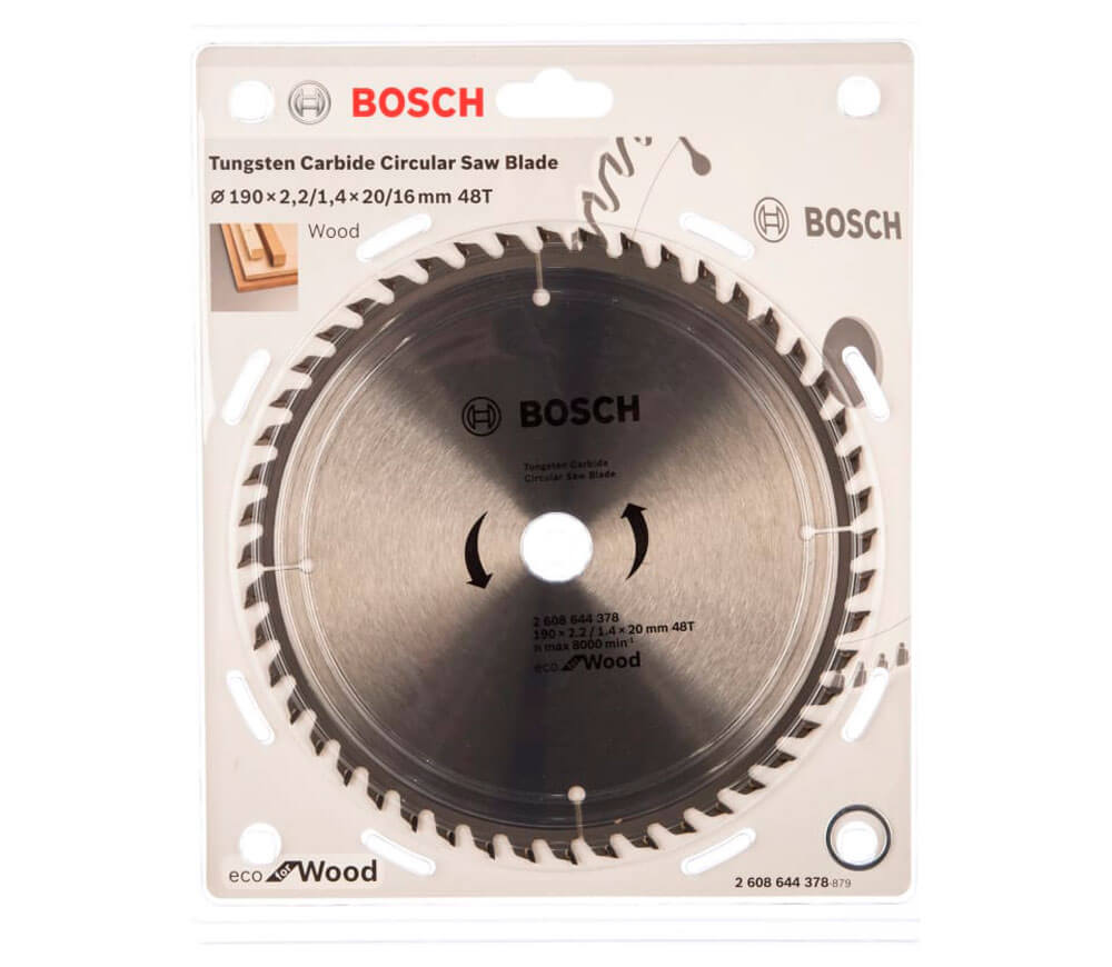 Disc pentru fierastrau electric BOSCH 2608644378 190mm 48T photo 1