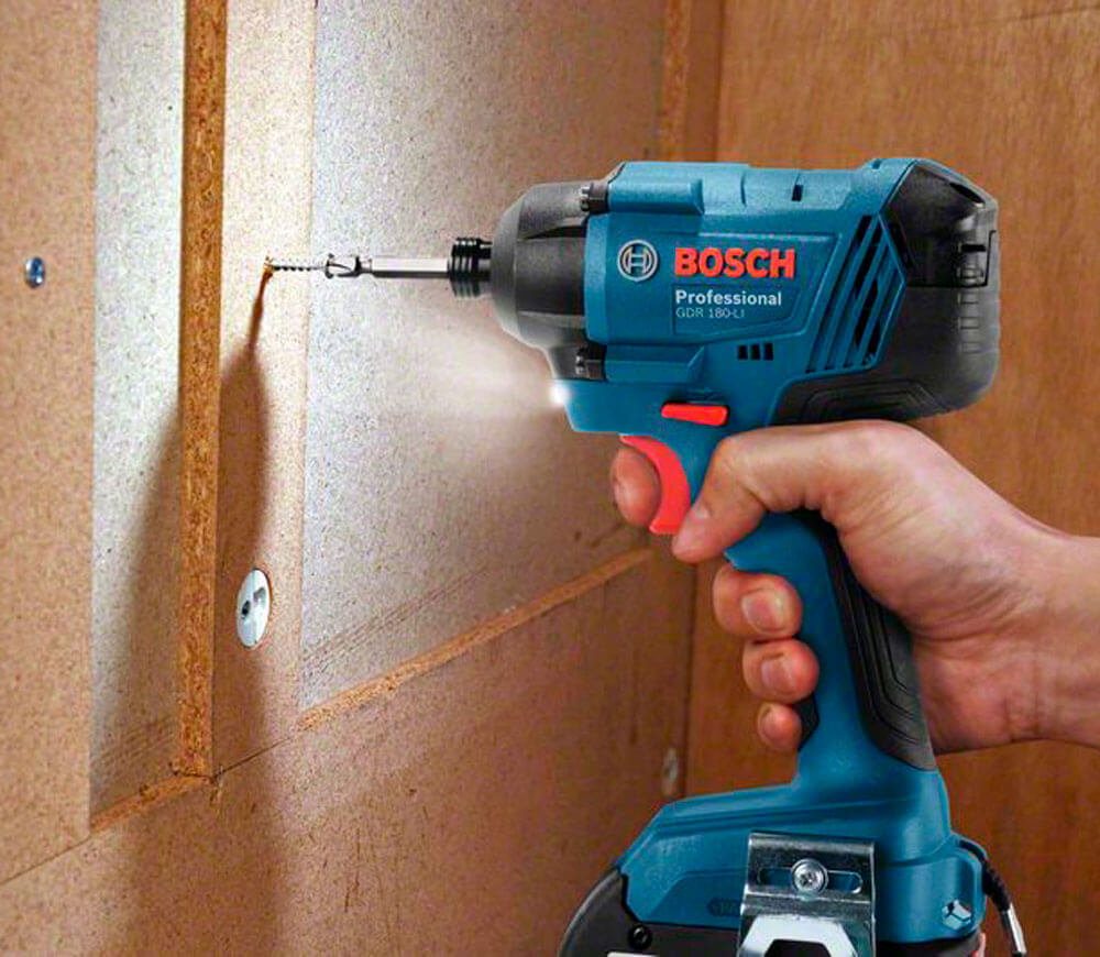 Гайковерт аккумуляторный (без аккумуляторов) BOSCH GDR 180-LI 18В photo 4