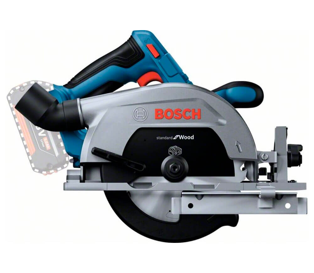 Fierăstrău circular cu acumulator (fără baterii) BOSCH GKS 185-LI 165mm 18V photo 1