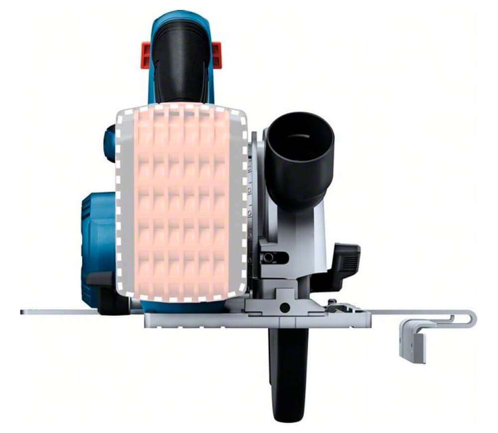 Fierăstrău circular cu acumulator (fără baterii) BOSCH GKS 185-LI 165mm 18V photo 2