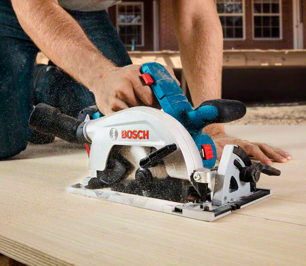 Fierăstrău circular cu acumulator (fără baterii) BOSCH GKS 185-LI 165mm 18V photo 9