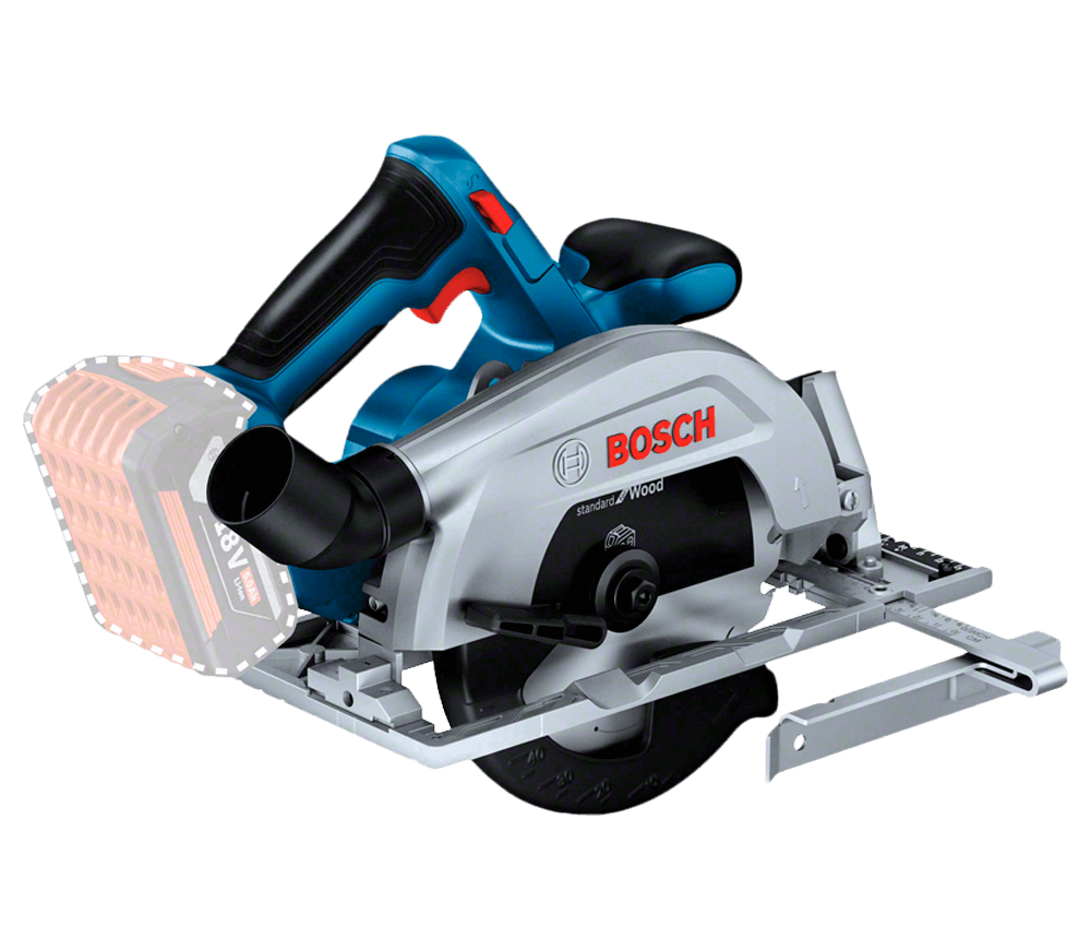 Fierăstrău circular cu acumulator (fără baterii) BOSCH GKS 185-LI 165mm 18V photo