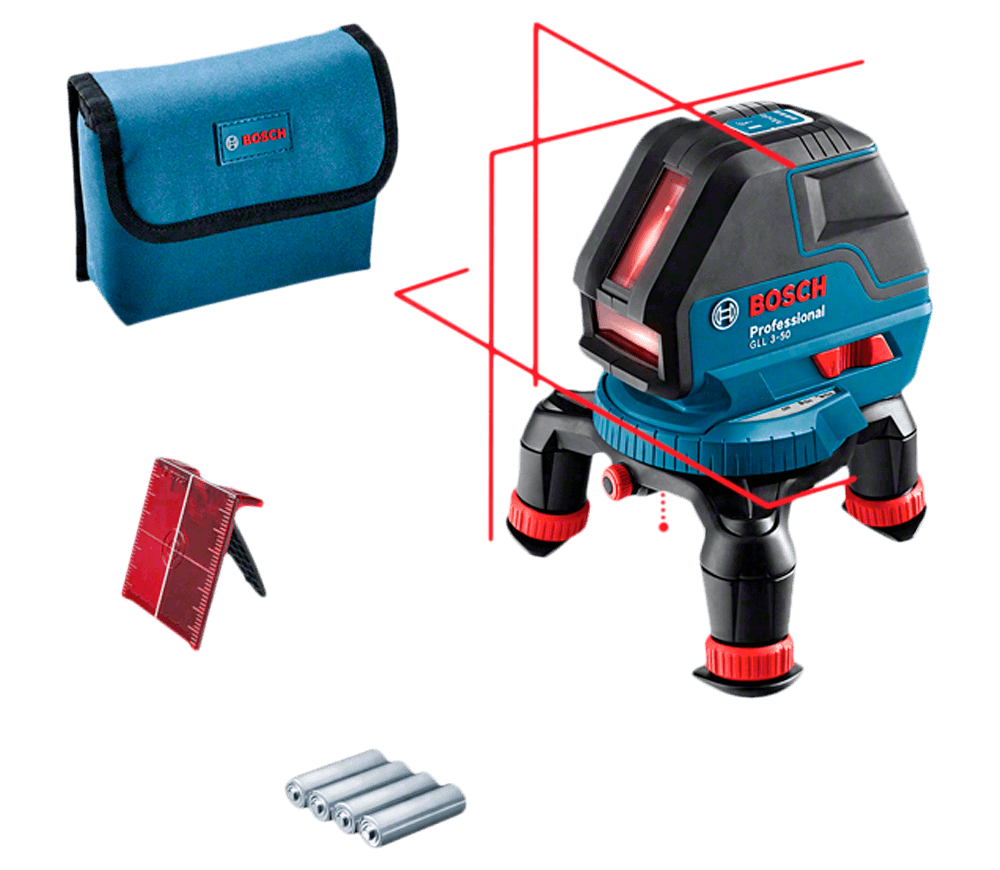 Nivelă cu laser BOSCH GLL 3-50 (601063800) 3fascicole 50m photo