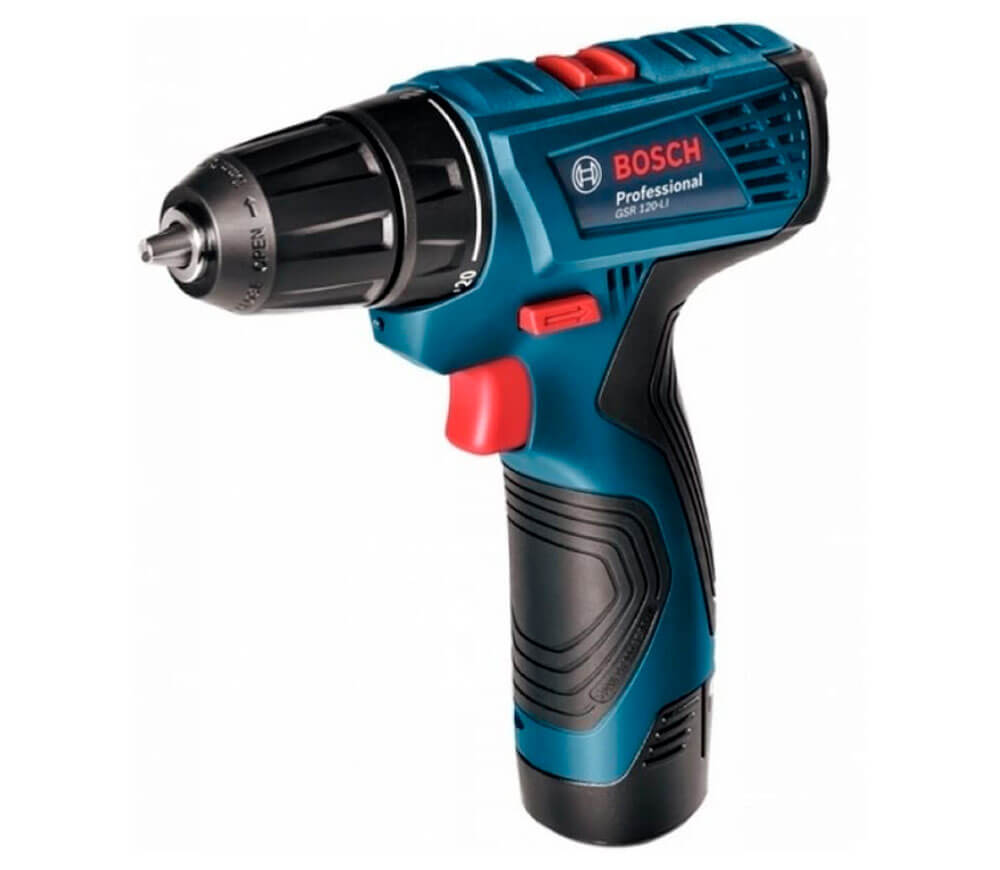 Mașină de înșurubat cu acumulator BOSCH GSR 120 + GDR 120 (6019G8023) 12V 2Ah photo 0