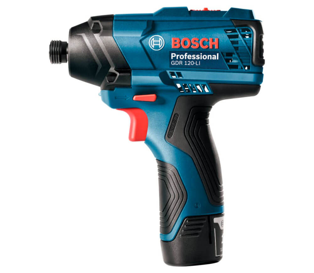 Mașină de înșurubat cu acumulator BOSCH GSR 120 + GDR 120 (6019G8023) 12V 2Ah photo 1