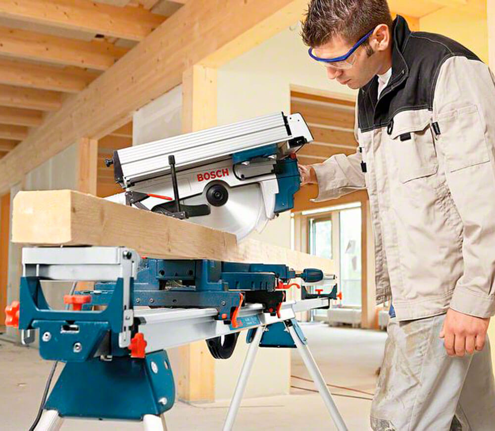 Торцовочная пила BOSCH GTM 12 JL (601B15001) 1800вт 305мм photo 3