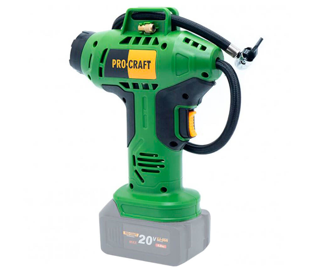 Compresor auto cu acumulator ProCraft LK20 1100w 11bar 12l/min photo 1