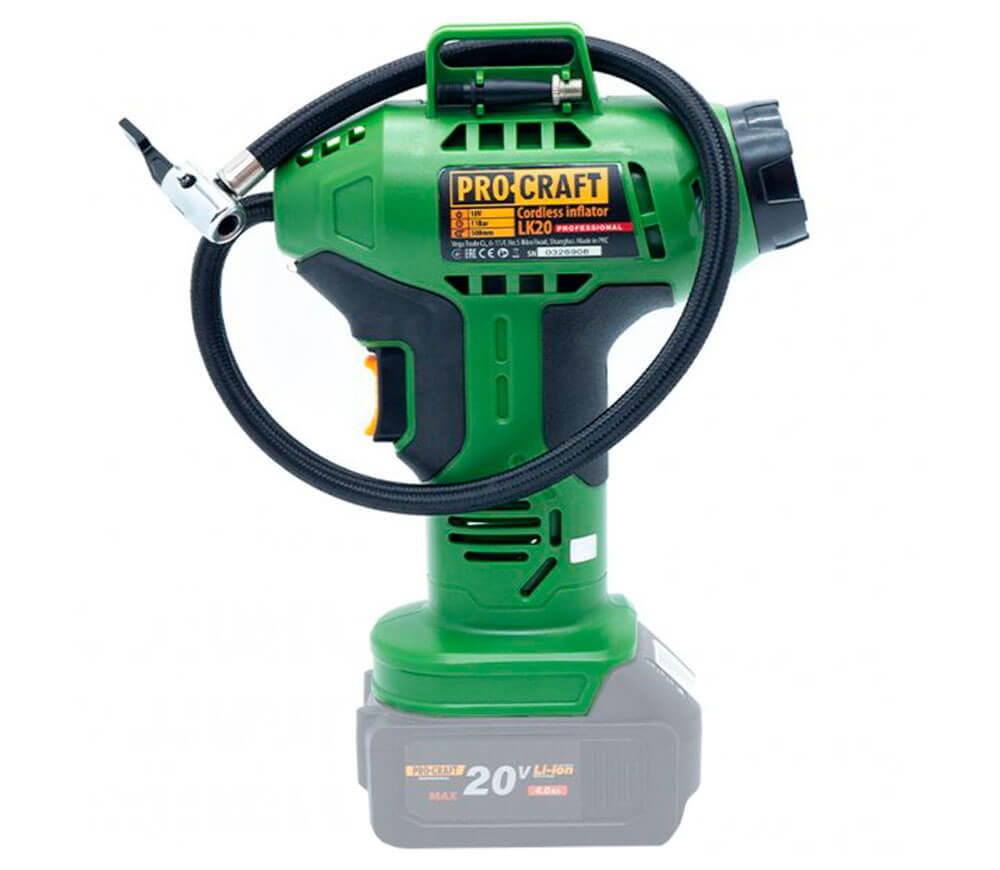 Compresor auto cu acumulator ProCraft LK20 1100w 11bar 12l/min photo 2