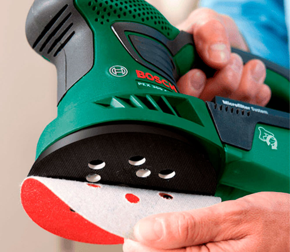 Шлифмашина эксцентриковая BOSCH PEX 300 AE 270вт 125мм photo 6
