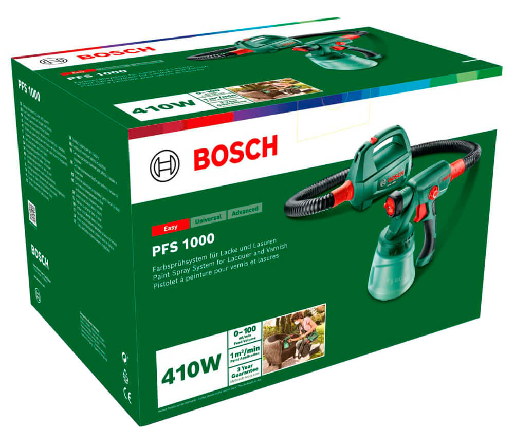 Aparat de vopsit BOSCH PFS 1000 (603207000) 410w photo 8