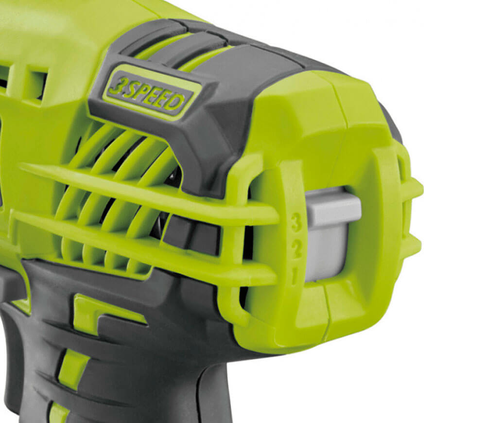 Шуруповерт аккумуляторный (без аккумуляторов) RYOBI R18ID3-0 18В photo 3