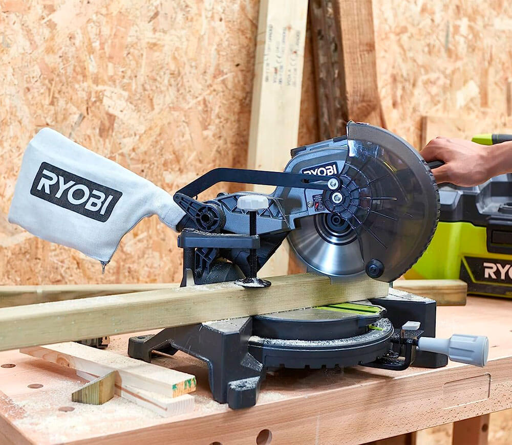 Fierăstrău circular staționar cu acumulator RYOBI EMS190DCL 190mm photo 5