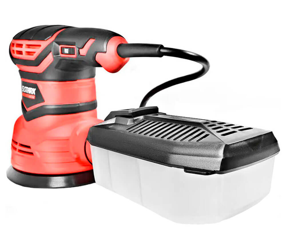 Mașină de șlefuit excentrică STARK RS400 400w 125mm photo 0