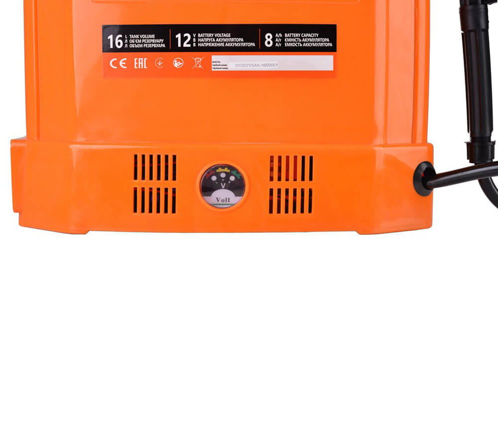 Pulverizator cu acumulator SEQUOIA SAS16 4bar 16L 12V 8Ah photo 5
