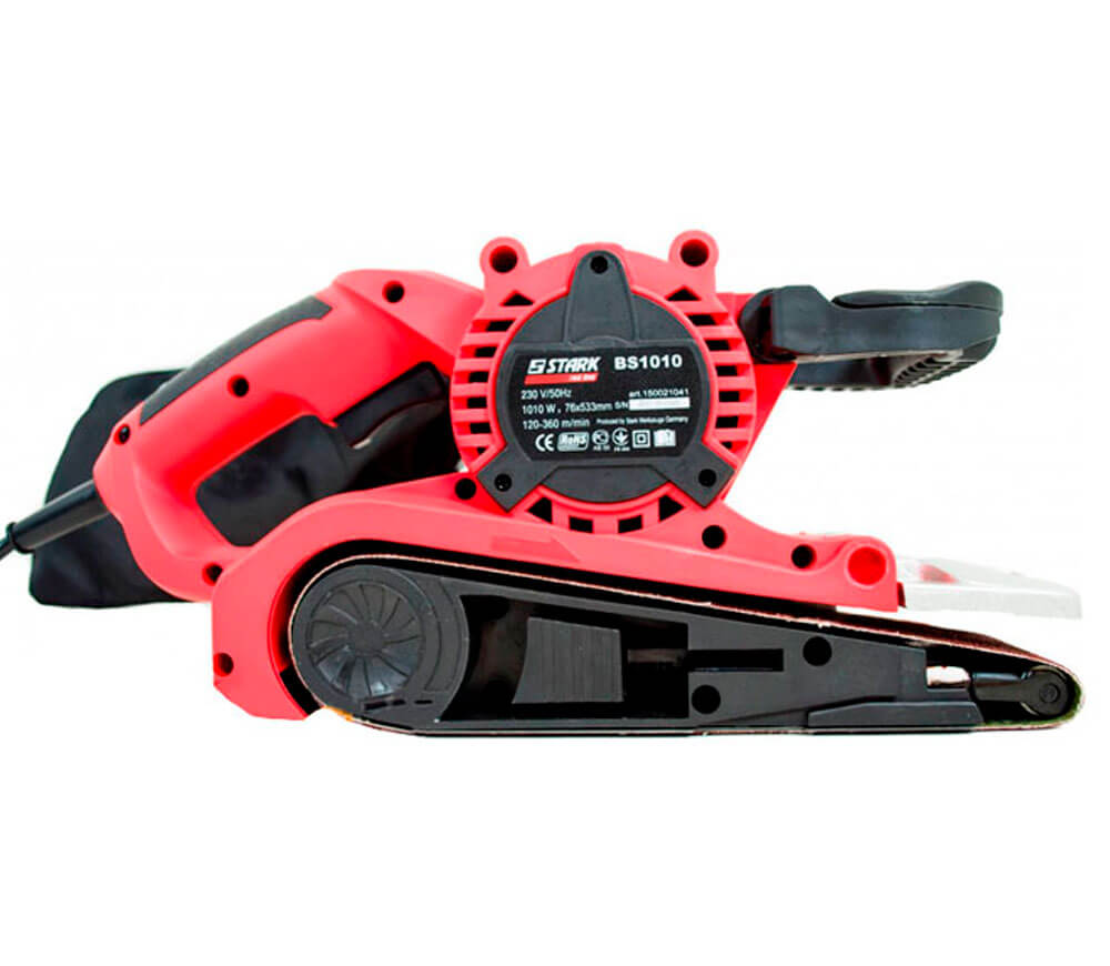 Mașină de șlefuit cu bandă STARK BS-1010 1010w 75 mm photo 1