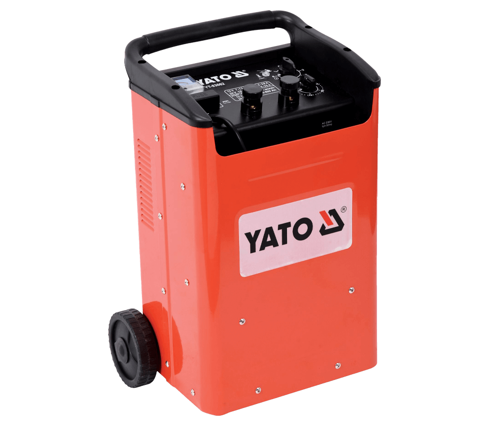 Încărcător acumulator auto + dispozitiv pornire YATO YT83062 540A 12-24V photo