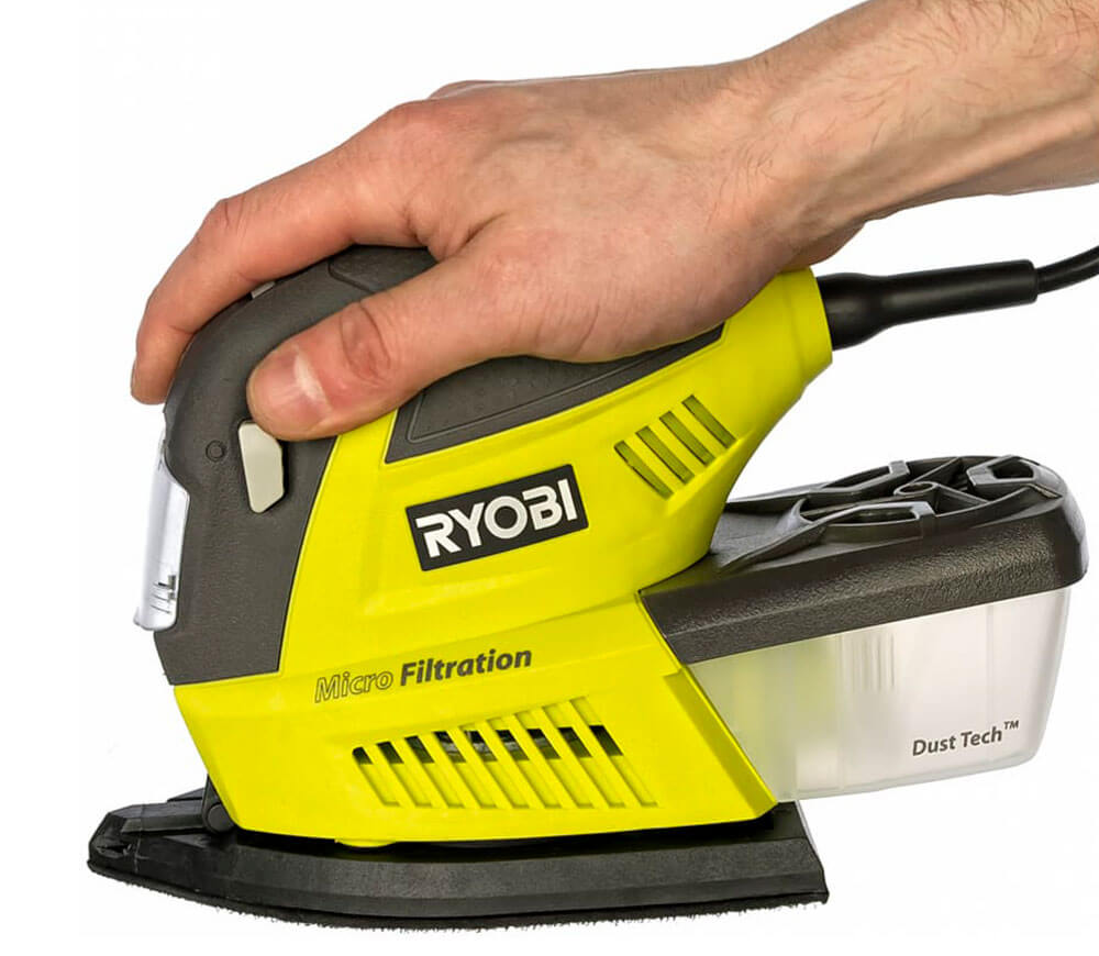 Mașină de șlefuit cu vibrații RYOBI RMS180-S (5133002907) 180w photo 4