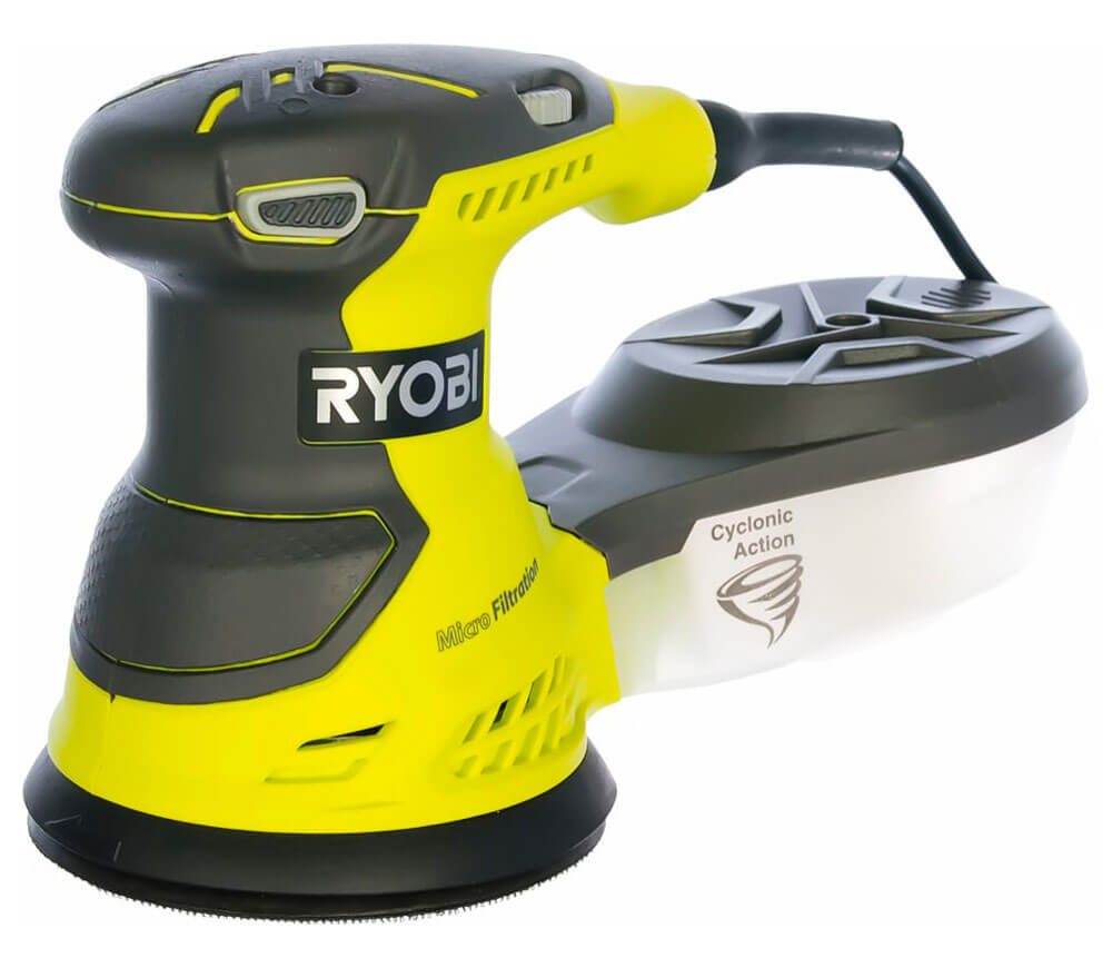 Mașină de șlefuit excentrică RYOBI ROS300 300w 125mm photo 0