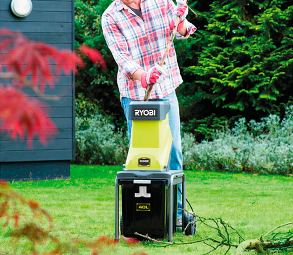 Tocător de crengi RYOBI RSH2545B 2500w photo 0