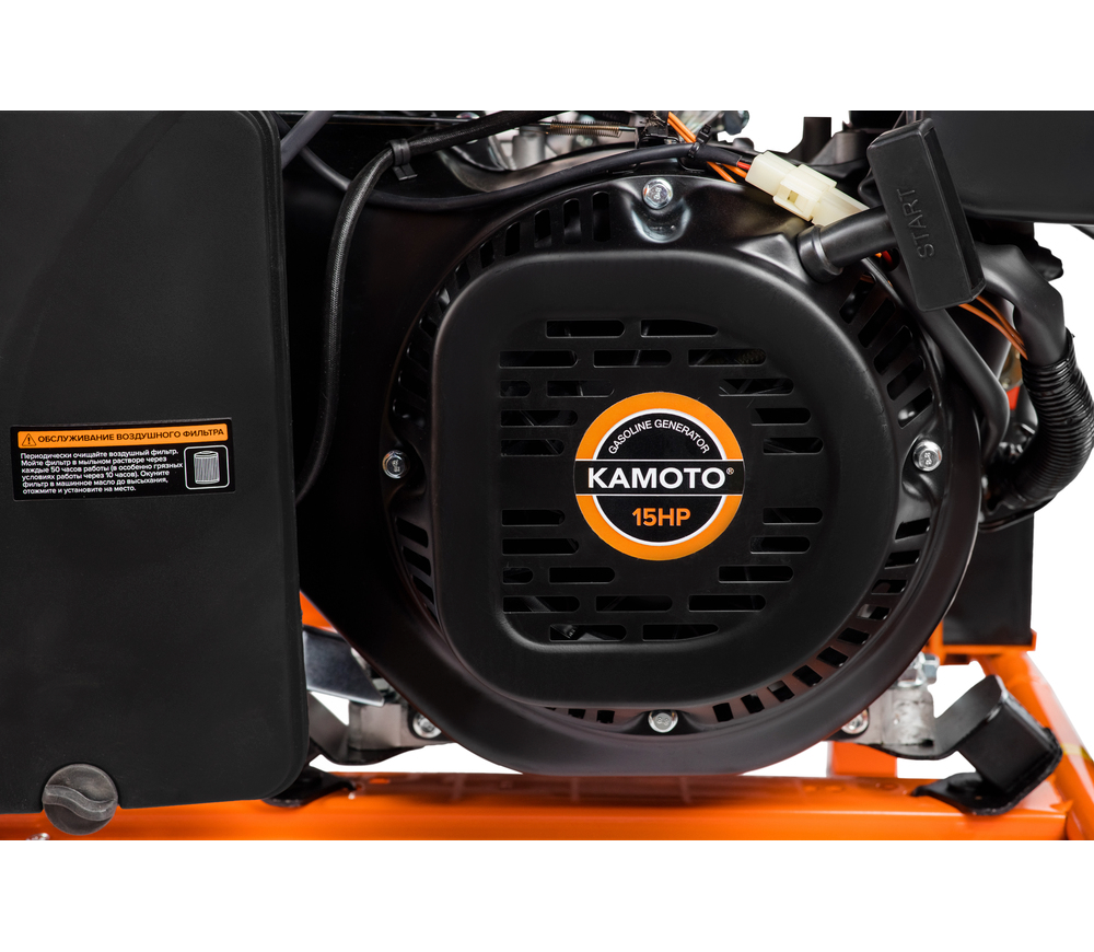 Generator electric KAMOTO GG 80E 8kw Benzină AVR photo 11