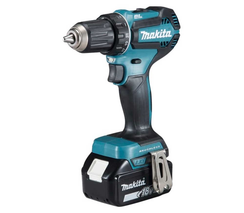 Шуруповерт аккумуляторный MAKITA DDF485RFJ 18В 3Ач photo
