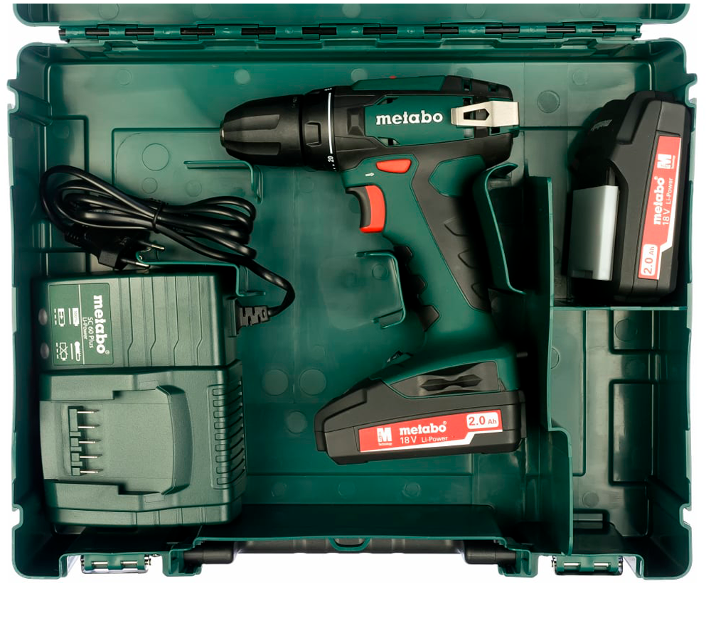 Шуруповерт аккумуляторный METABO BS 18 (602207560) 18В 2Ач photo 8
