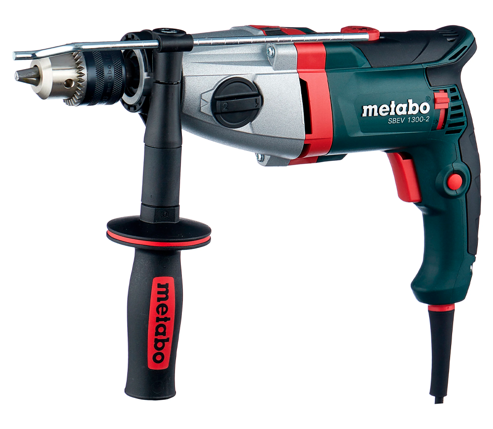 Дрель ударная METABO SBEV 1300-2  1300вт photo 0
