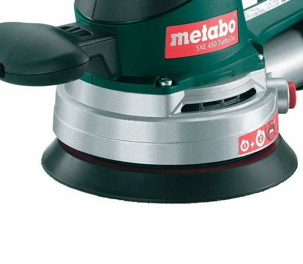 Mașină de șlefuit excentrică METABO SXE 450 TurboTec 350w 150mm photo 1