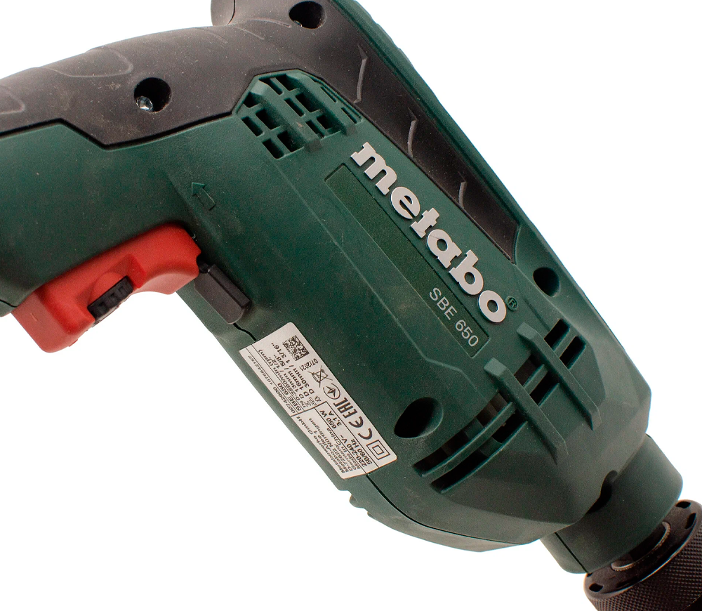 Mașină de găurit cu percuție METABO SBE 650  650w photo 3