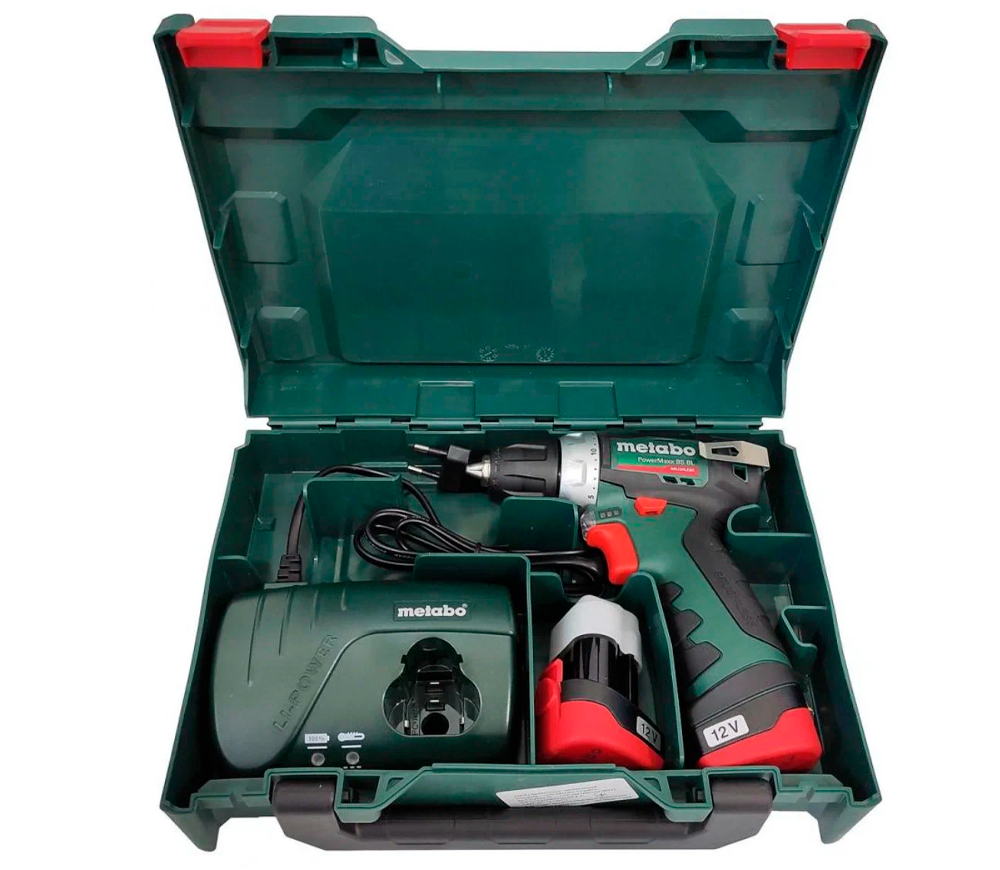 Mașină de înșurubat cu acumulator METABO PowerMaxx BS BL (601721500) 12V 2Ah photo 3