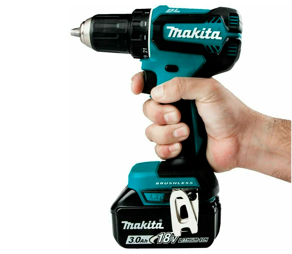 Шуруповерт аккумуляторный MAKITA DDF485RFJ 18В 3Ач photo 3
