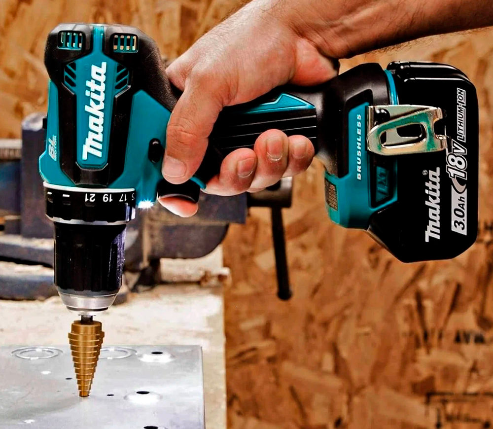 Шуруповерт аккумуляторный MAKITA DDF485RFJ 18В 3Ач photo 4