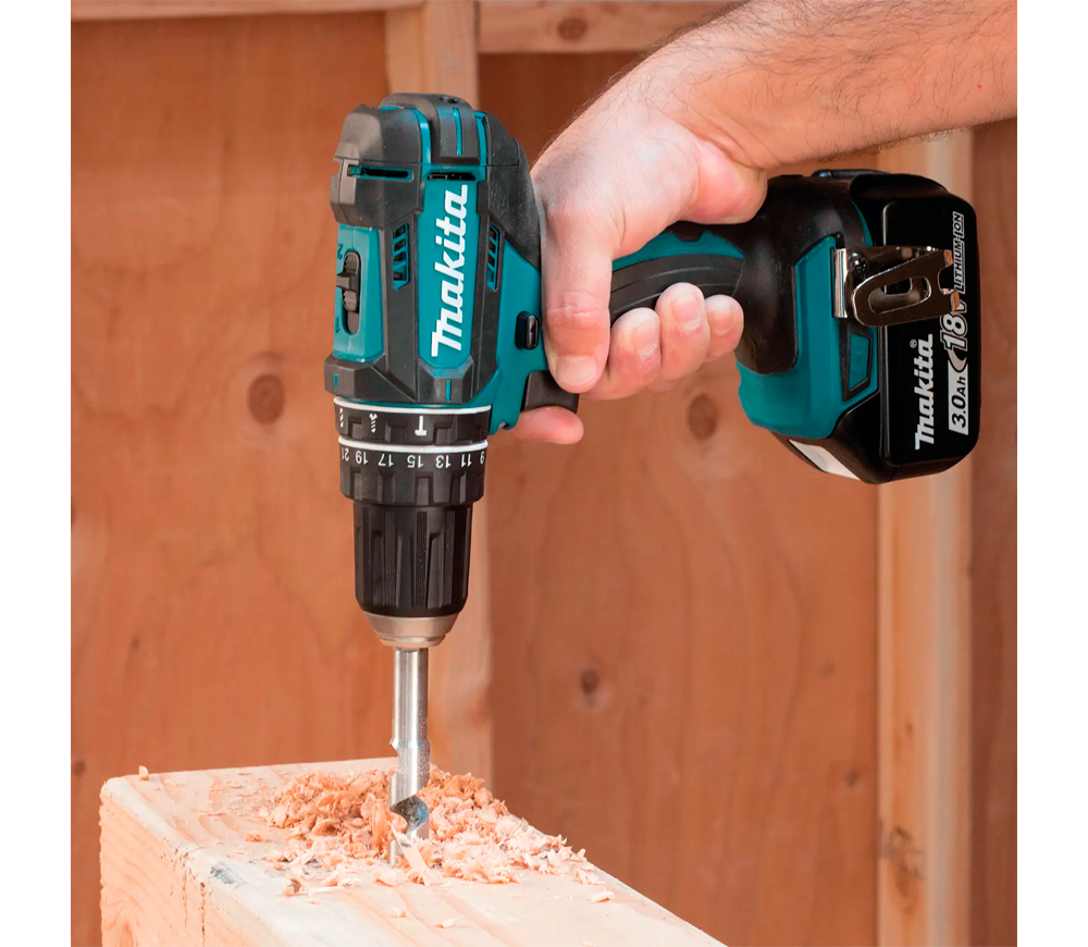 Шуруповерт аккумуляторный MAKITA DHP482RFE 18В 3Ач photo 4