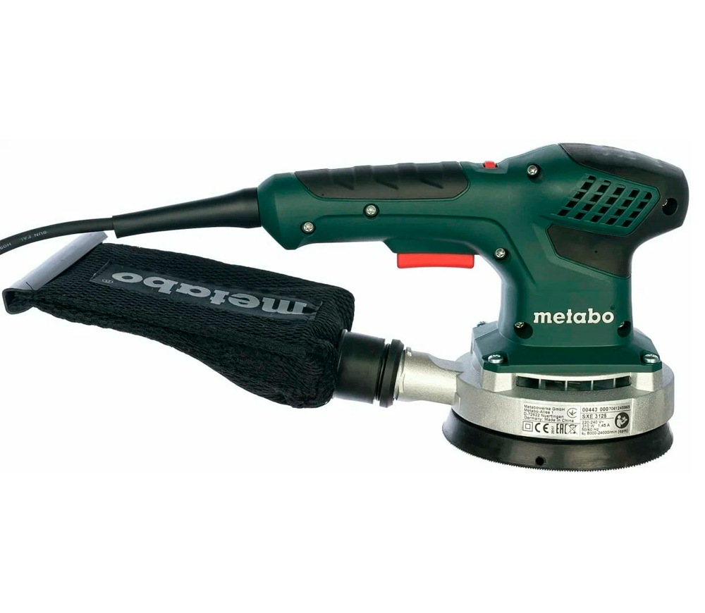 Mașină de șlefuit excentrică METABO SXE 3125 210w 125mm photo 4