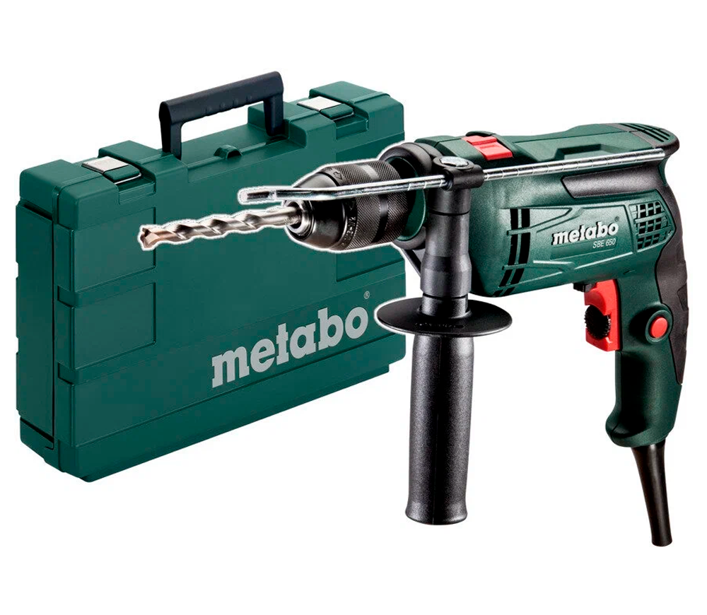 Дрель ударная METABO SBE 650 650вт photo 7