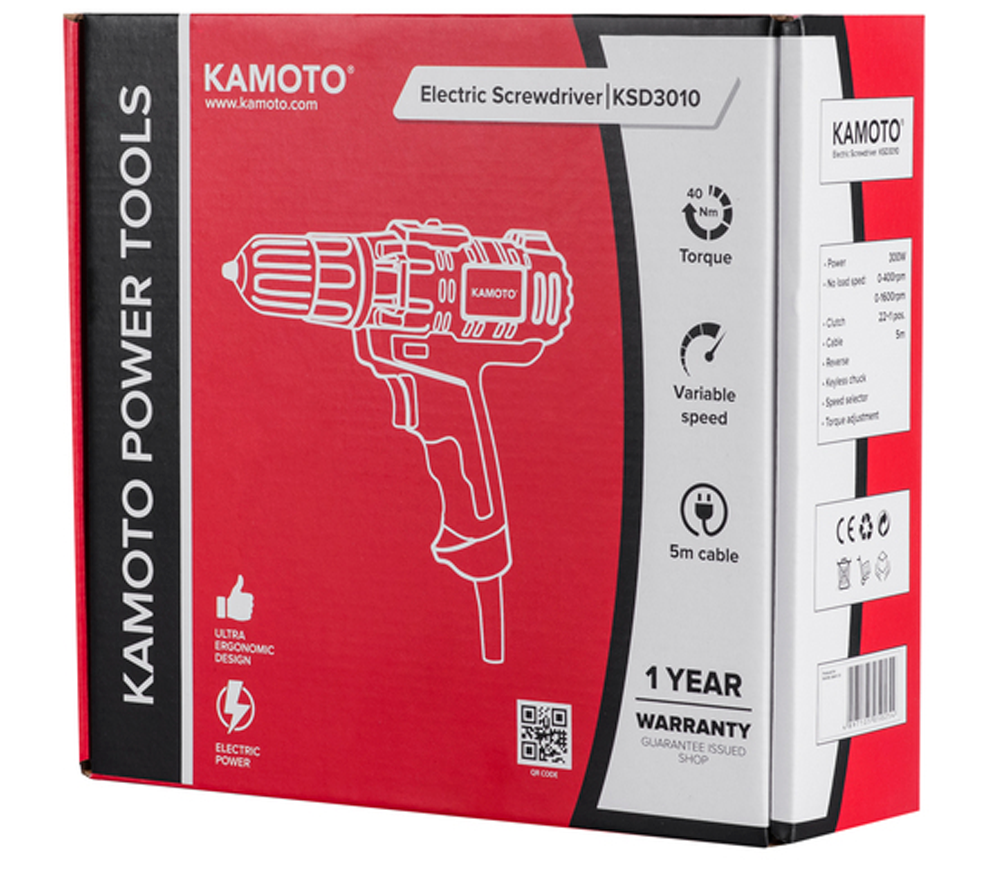 Шуруповерт KAMOTO KSD 3010 300вт photo 4