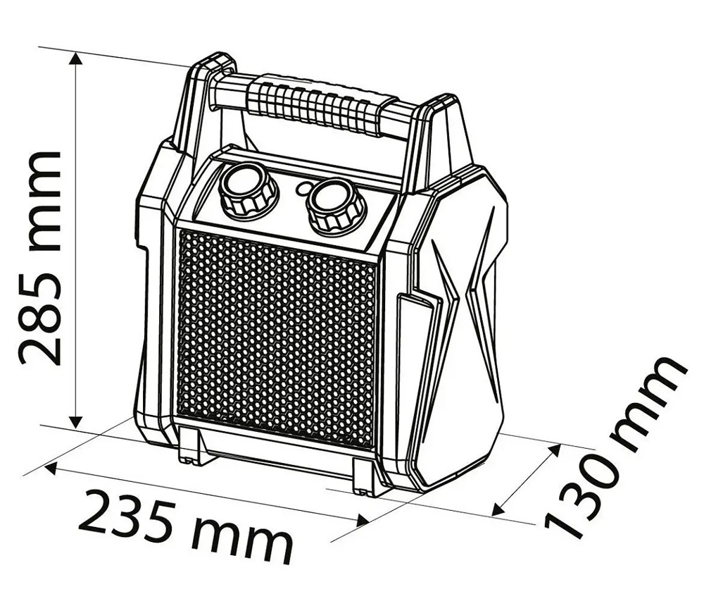 Aeroterma NEO TOOLS 90-061 3kw  210 000l/h photo 4