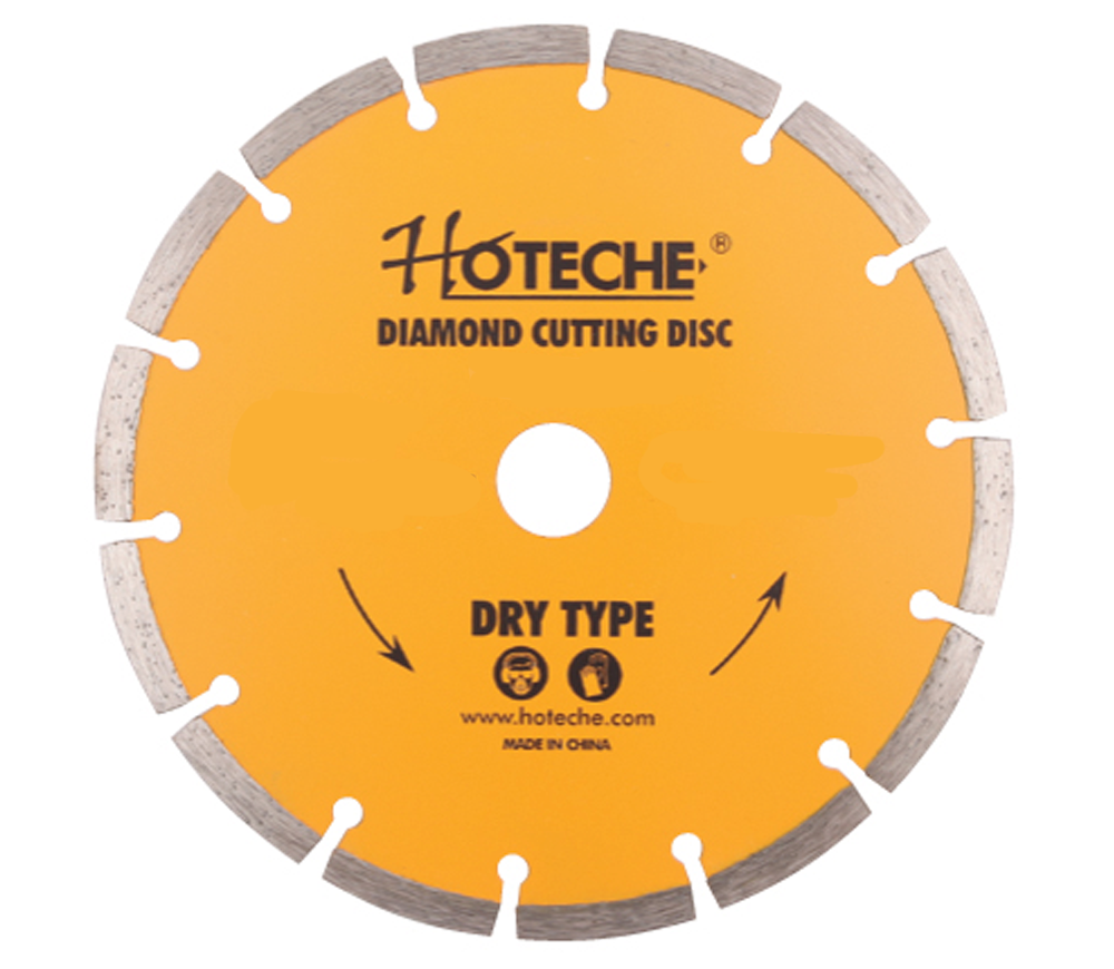 Disc de tăiat cu diamant HOTECHE 570204 125mm segmentat cărămidă/piatră/beton photo